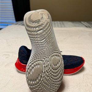 Under Armour Navy and Red Athletic Shoes